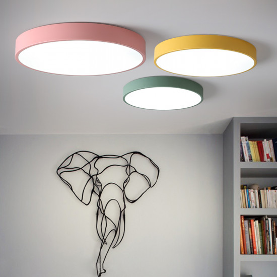 Circle lamp deals ceiling